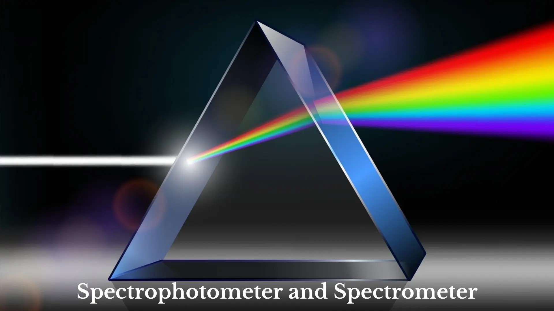 Spectrometer and Spectrophotometer